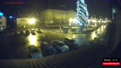 Střed obce Rokytnice nad Jizerou