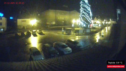 Střed obce Rokytnice nad Jizerou