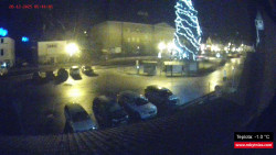 Střed obce Rokytnice nad Jizerou