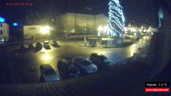 Střed obce Rokytnice nad Jizerou