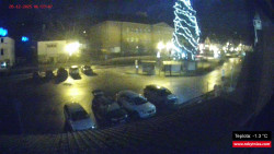 Střed obce Rokytnice nad Jizerou