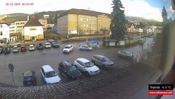 Střed obce Rokytnice nad Jizerou