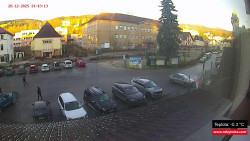 Střed obce Rokytnice nad Jizerou