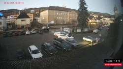 Střed obce Rokytnice nad Jizerou