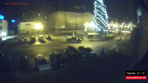 Město Rokytnice nad Jizerou - Střed obce Rokytnice nad Jizerou - 28.12.2025 v 19:15 Město Rokytnice nad Jizerou - Střed obce Rokytnice nad Jizerou - 28.12.2025 v 19:15