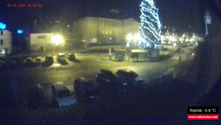 Střed obce Rokytnice nad Jizerou