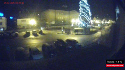 Střed obce Rokytnice nad Jizerou