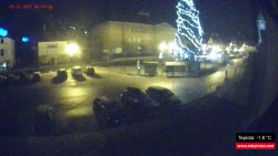 Střed obce Rokytnice nad Jizerou