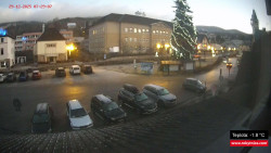 Střed obce Rokytnice nad Jizerou