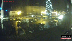 Střed obce Rokytnice nad Jizerou