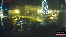 Střed obce Rokytnice nad Jizerou