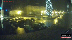 Střed obce Rokytnice nad Jizerou