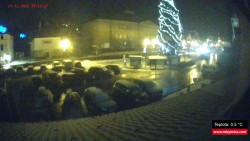 Střed obce Rokytnice nad Jizerou