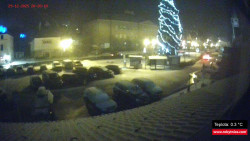 Střed obce Rokytnice nad Jizerou