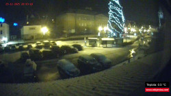 Střed obce Rokytnice nad Jizerou