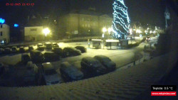 Střed obce Rokytnice nad Jizerou