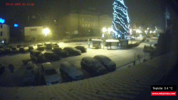 Střed obce Rokytnice nad Jizerou