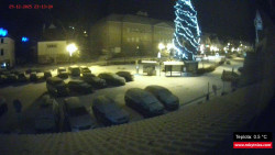 Střed obce Rokytnice nad Jizerou