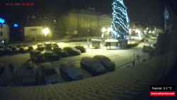 Střed obce Rokytnice nad Jizerou