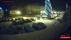 Střed obce Rokytnice nad Jizerou