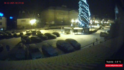 Střed obce Rokytnice nad Jizerou