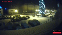 Střed obce Rokytnice nad Jizerou