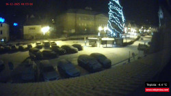 Střed obce Rokytnice nad Jizerou