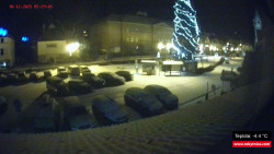 Střed obce Rokytnice nad Jizerou