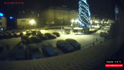 Střed obce Rokytnice nad Jizerou