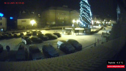 Střed obce Rokytnice nad Jizerou