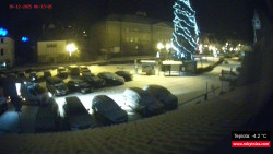 Střed obce Rokytnice nad Jizerou