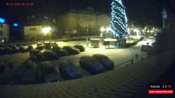 Střed obce Rokytnice nad Jizerou