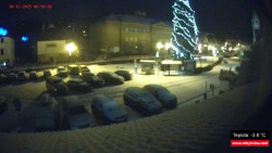 Střed obce Rokytnice nad Jizerou