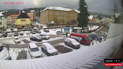 Střed obce Rokytnice nad Jizerou