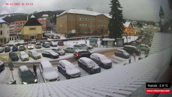 Střed obce Rokytnice nad Jizerou