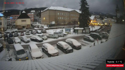 Střed obce Rokytnice nad Jizerou