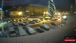 Střed obce Rokytnice nad Jizerou