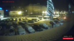 Střed obce Rokytnice nad Jizerou