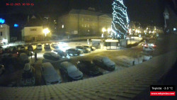 Střed obce Rokytnice nad Jizerou