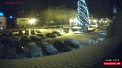 Střed obce Rokytnice nad Jizerou