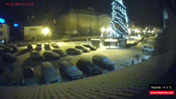 Střed obce Rokytnice nad Jizerou