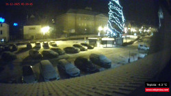 Střed obce Rokytnice nad Jizerou