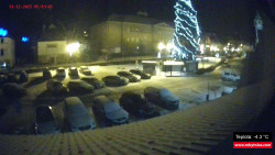 Střed obce Rokytnice nad Jizerou