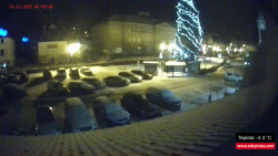 Střed obce Rokytnice nad Jizerou