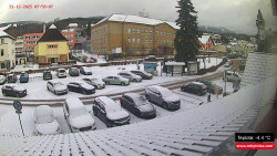 Střed obce Rokytnice nad Jizerou