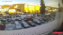 Střed obce Rokytnice nad Jizerou