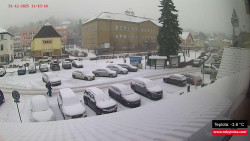 Střed obce Rokytnice nad Jizerou