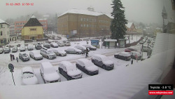 Střed obce Rokytnice nad Jizerou