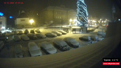 Střed obce Rokytnice nad Jizerou