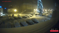 Střed obce Rokytnice nad Jizerou